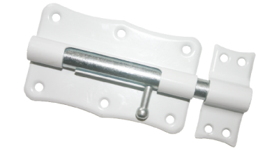 На картинке «Задвижка фигурнаяЗТ2-100 (ШФ-100) БЦ белая с цинком (М-К)»