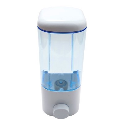 На картинке «Дозатор пластик для жидкого мыла "Delphinium" "9017" 600мл, белый»