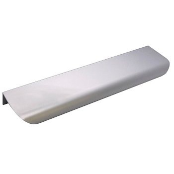 Ручка торцевая мебельная Trodos 10289 128мм алюминий, хром матовый