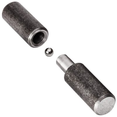 На картинке «Петля гаражная с шаром 28х130 (впрессованный шар)»