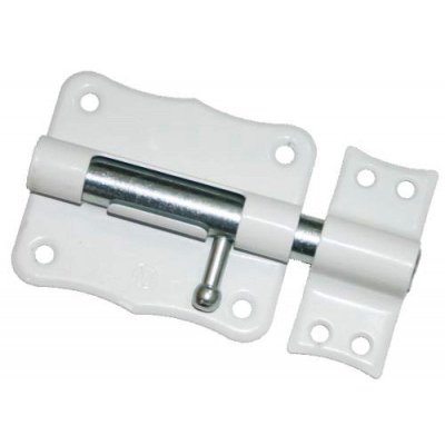 На картинке «Задвижка фигурная ЗТ2-85 (ШФ-85) БЦ белая с цинком (М-К)»