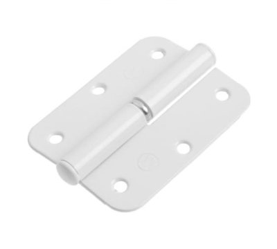 На картинке «Петля накладная ПН1-85 белая левая»