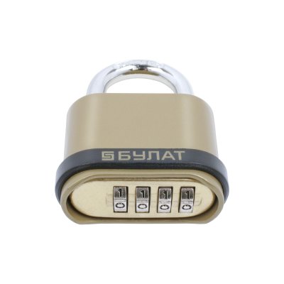На картинке «Замок навесной БУЛАТ ВС564 56мм кодовый»