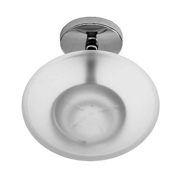 Мыльница стеклянная Dolphin 41885 С