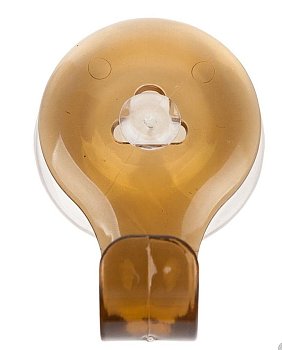 Крючок пласт. присоска коричневый W6948