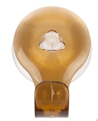 На картинке «Крючок пласт. присоска коричневый W6948»