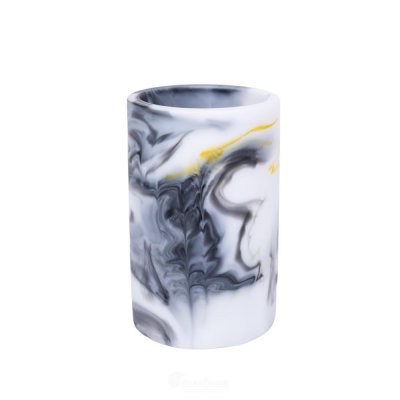 На картинке «Стакан д/зубн. щеток Лава, полирезин, 23-6133-2»