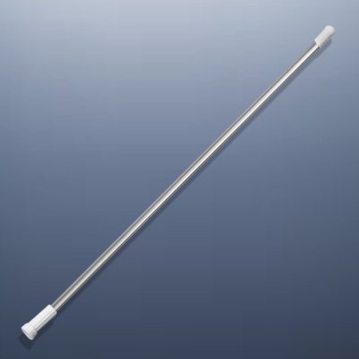 На картинке «Карниз для ванной телескопический Delphinium 110-200см, хром, т/у»