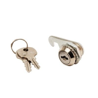 На картинке «Замок почтовый 16мм САМ-01, 2 металл ключа»