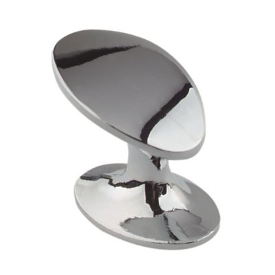 На картинке «Ручка-кнопка 14.60.02 CS504" (хром)»