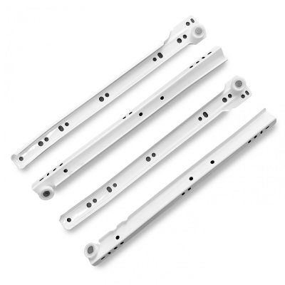 На картинке «Направляющая роликовая 350х1,0 мм, белая»