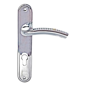 Комплект ручек на планке Trodos AL106_85-M (CP) хром (85мм)