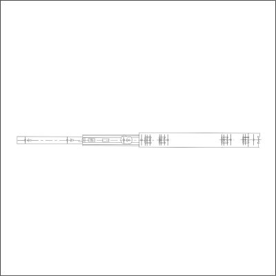 На картинке «Направляющая шариковая "1042" L650*»