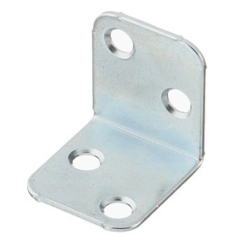 Уголок мебельный 28х28  цинк белый