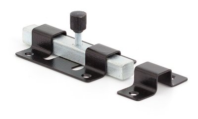 На картинке «Засов дверной "Симеко" ЗЩ 031 квадратный засов, медь (г.Боровичи)»