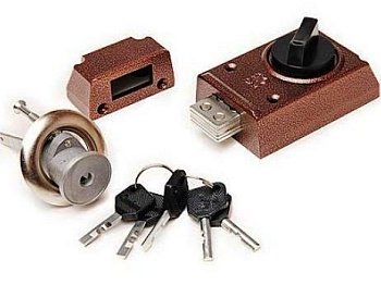 Замок накладной ЗНД-1ЕД Просам (85801 ) (г.Рязань)