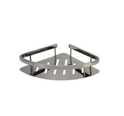 На картинке «Полка угловая 1-ая прутья нерж 304»