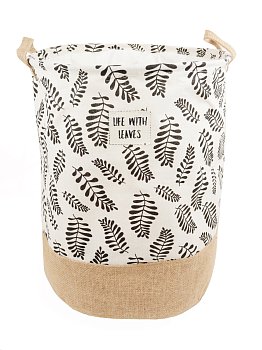 Корзина текстильная с завязками 