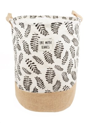 На картинке «Корзина текстильная с завязками "Листопад-1", 35х45 см, 68011-3-1»