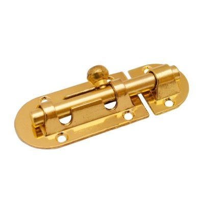 На картинке «Шпингалет 01.01.01 (G-021D 2) L=70мм PB золото 30 MARLOK»