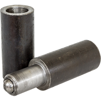 Петля гаражная с шаром 14х70 (впрессованный шар)