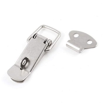 Замок-защёлка Лягушка №3(111х24мм) средний плюс под навесной замок ,пломбу, подпружиненный