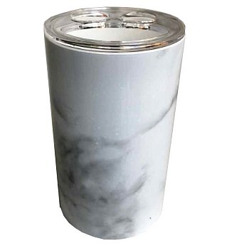 Стакан для зубных щёток Better Plastic А6004 Мрамор