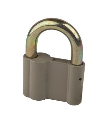 На картинке «Замок навесной "Trodos"(Blister) ВС-АL-2 серый»