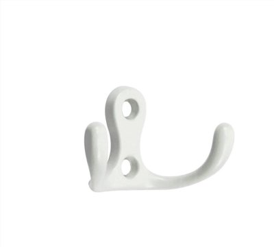 На картинке «Крючок-вешалка №15 белый (М-К)»