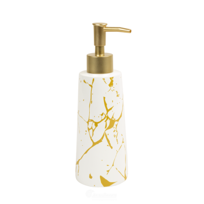 На картинке «Дозатор для ж/мыла Нури, белый, полирезин, BRE0590AA-LD»