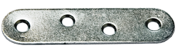Пластина крепёжная ПК- 80х20 цинк (М-К)