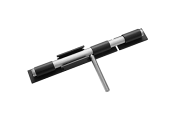 Засов гаражный Домарт Добрыня 300 мм, чёрный