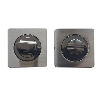 Ручка поворотная Trodos BK02-AL, никель_черный никель