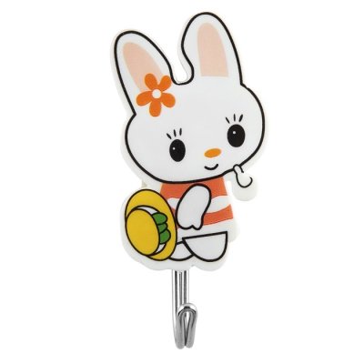 На картинке «Комплект крючков пластик "Зайцы" (3 шт)»