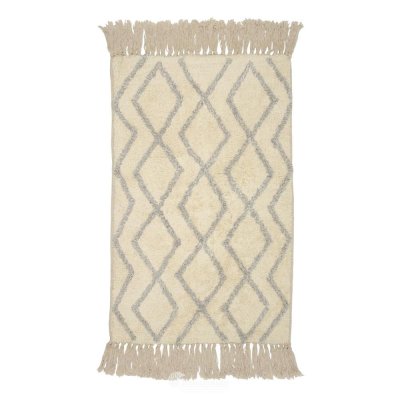 На картинке «Коврик хлопок серый 50*80 65882»