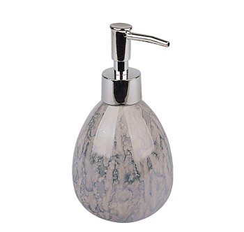 Дозатор для ж_мыла керамика Оникс синий CE1034D-LD