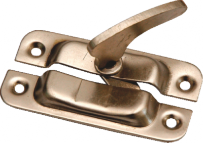 На картинке «Завертка форточная ЗФ-2 "Флажок" цинк (М-К)»