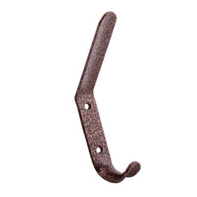 На картинке «Крючок-вешалка № 4 прямой двойной, медь (М-К)»