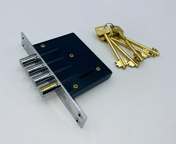 Замок врезной верхний на кит. дверь LEKSA 3082А