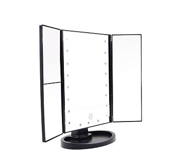 Зеркало с подсветкой 18*22см LED,  USB D38102-5