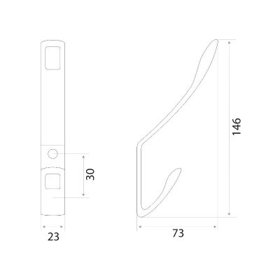 На картинке «Крючок "Power" (04.44.33) бронза»
