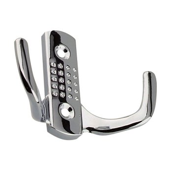 Крючок  2-х рожковый перфо (04.48.02) (СP) хром