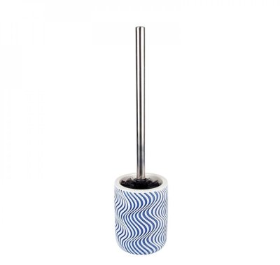 На картинке «Ёрш сантехнический керамика Виток синий CE1535B-TOH»