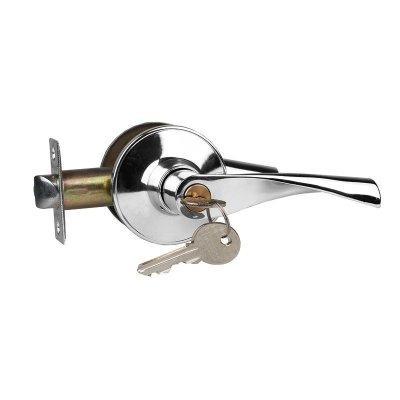 На картинке «Защелка ЗВ2-01 "TRODOS" ключ/фиксатор, хром»