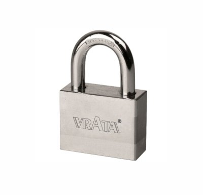 На картинке «Замок навесной Vrata ВС-HD-60 чугун, хром, блистер»