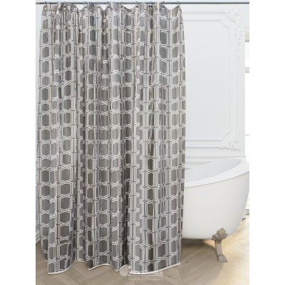 На картинке «Штора для ванной SV-PT-18030-1A (бисмарк) 1,8*2,0»