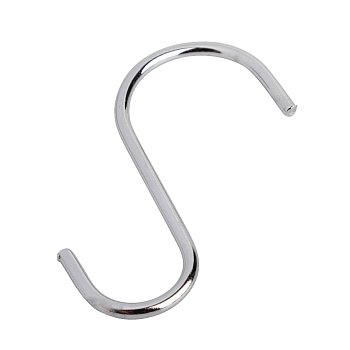 Крючок для рейлинга большой съемный, хром (НШ)