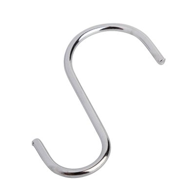 На картинке «Крючок для рейлинга большой съемный, хром (НШ)»