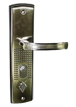 Комплект ручек для китайской двери Петроник Тип2У сатин, универсальная