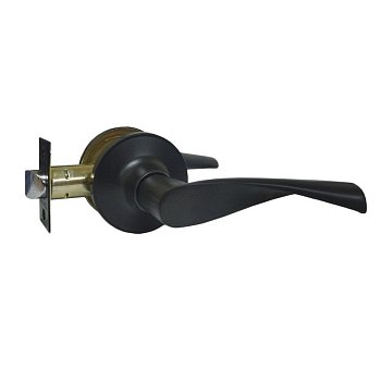 Ручка-защелка Trodos ЗВ2-05, черный матовый